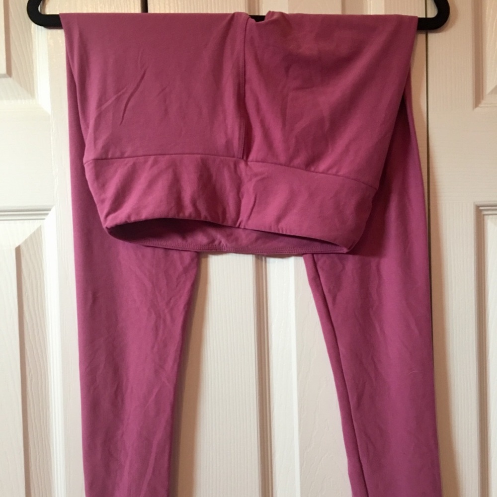 LLR leggings OS, mauve color